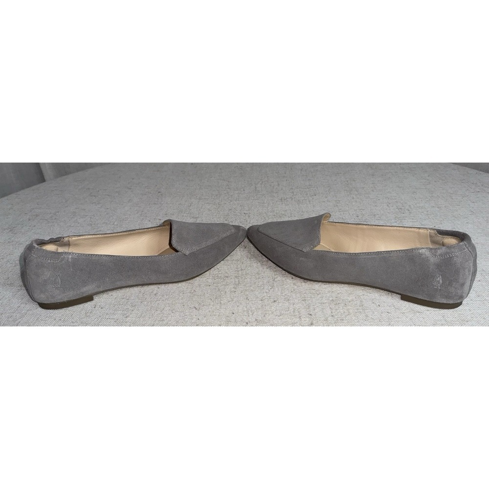 Hush Puppies Hazel Pointe Loafer Flats Women's 8.5 Gray Suede Shoes Slip On - Picture 7 of 8